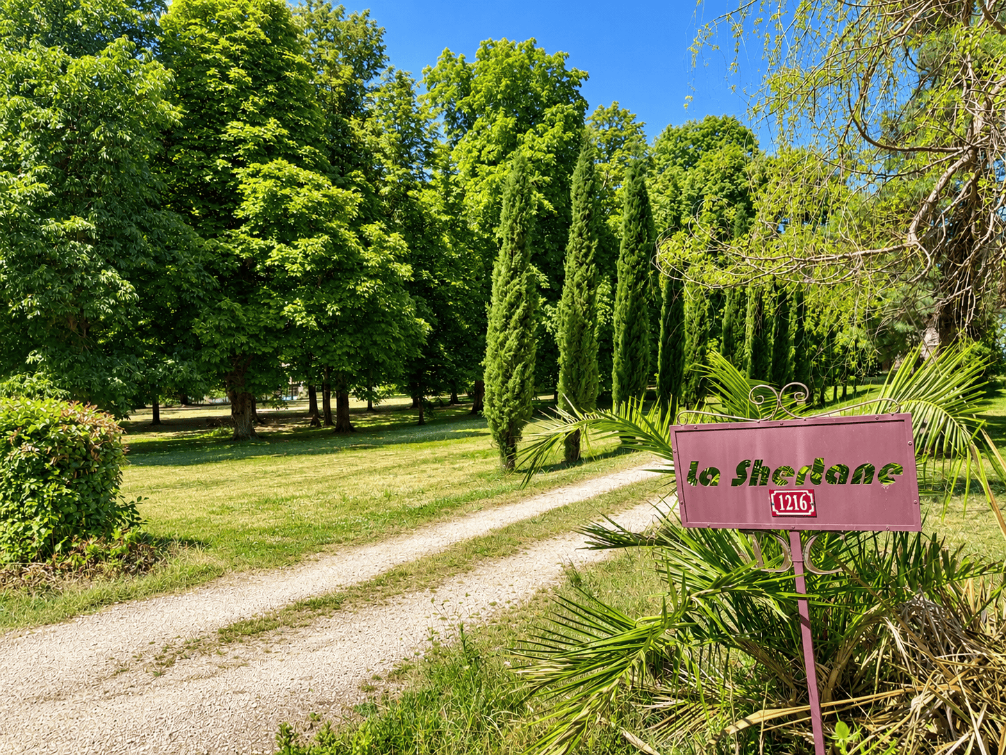 Accès à nos locations de vacances à La Shertane