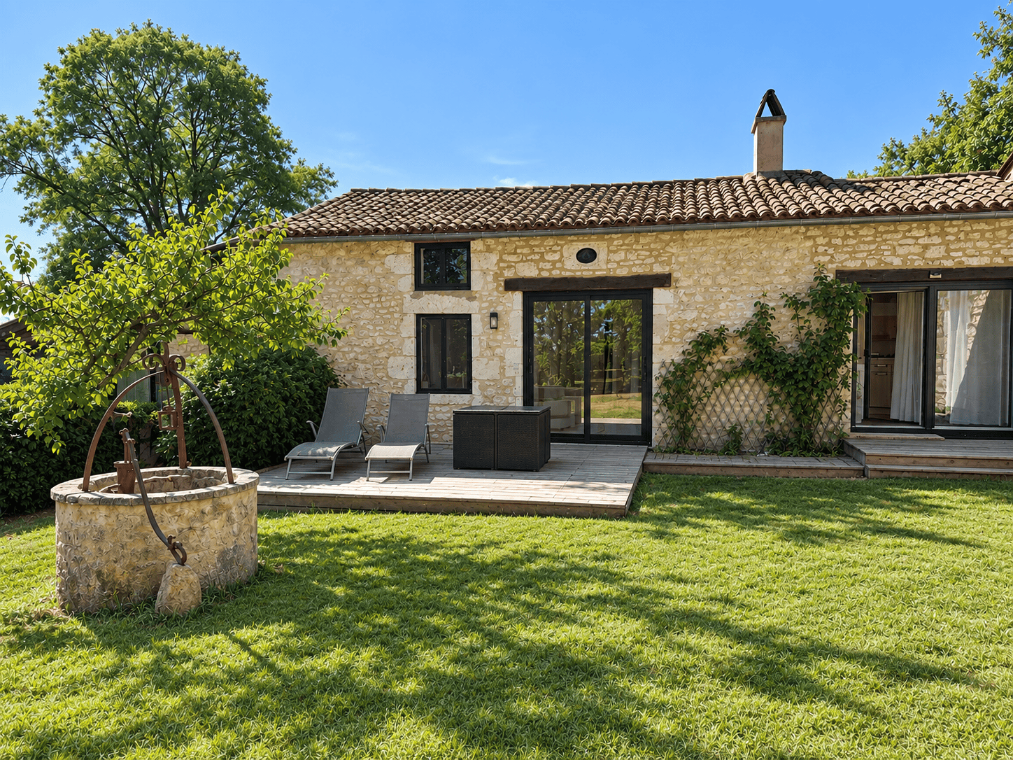 Extérieur gîte Armandine