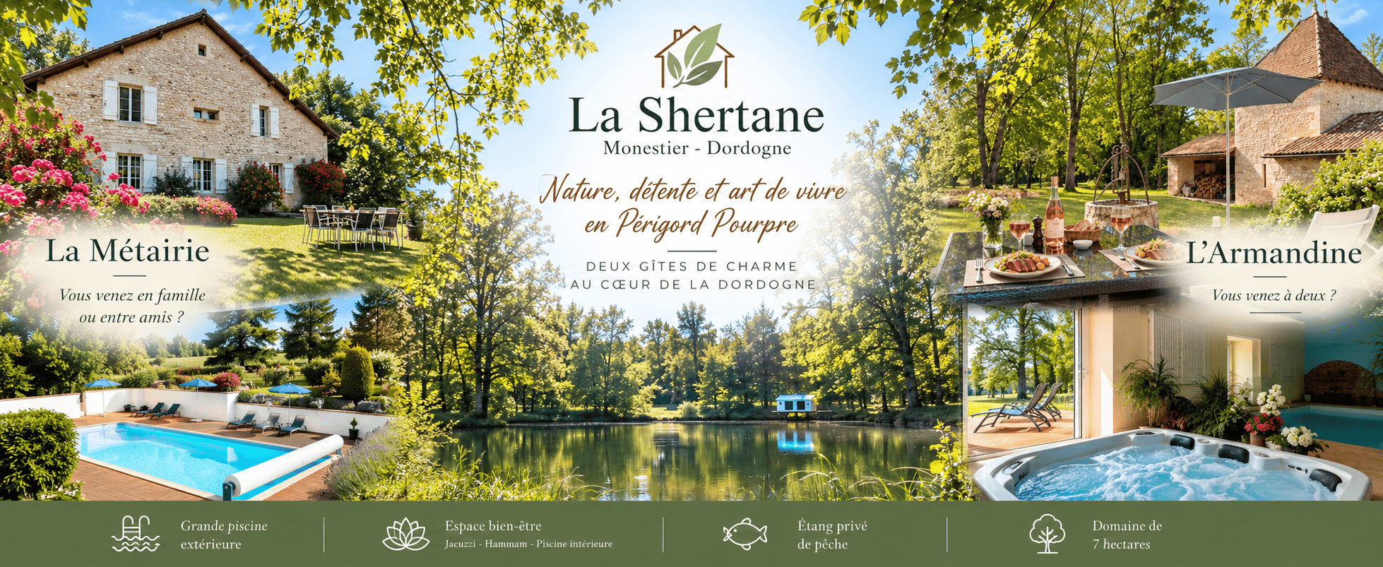 Home page de la Shertane