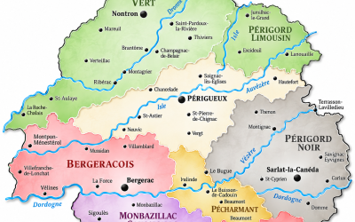 Les 4 Périgords : Noir, Pourpre, Blanc et Vert