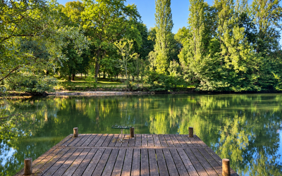 Pêche en Dordogne : étang privé à La Shertane