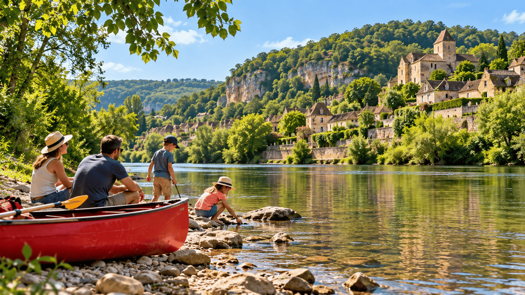 Séjour en famille en Dordogne